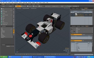 Sauber C31 F1 2012 3D model for paper craft image