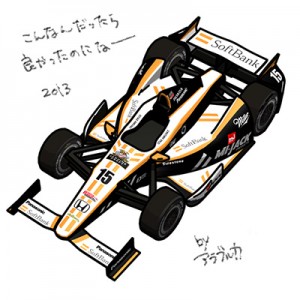 SOFTBANK DW12 INDYCAR