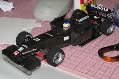 mini-z F1 papercraft RA107