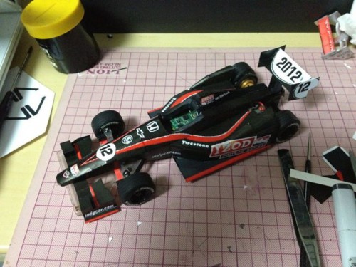 IndyCar DW12 papercraft R/C body