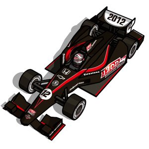 IndyCar DW12 ラジコン化計画