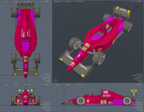 ミニッツF1用ボディ検証【その1】