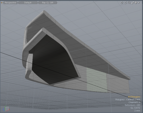 3Dプリント用データの厚みづけ