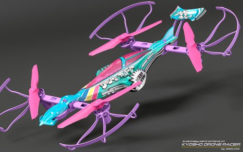 DRONE RACER G-ZERO 追加カラーリングデザイン