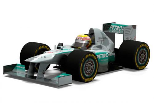 Mercedes F1 W04 2013