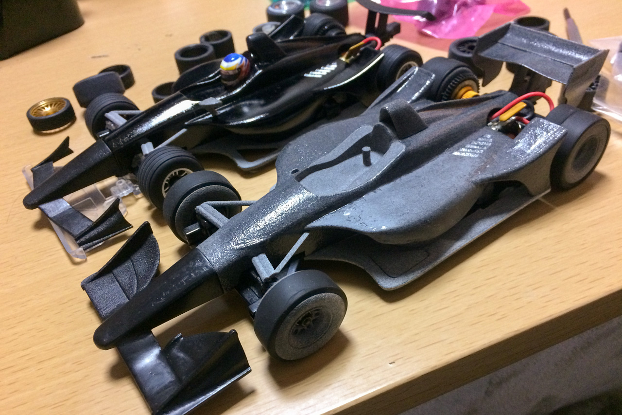 3D Printed Indycar body for miniz f1