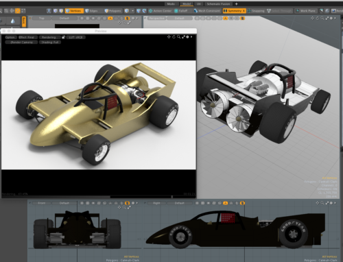 A2 with canopy rough modeling