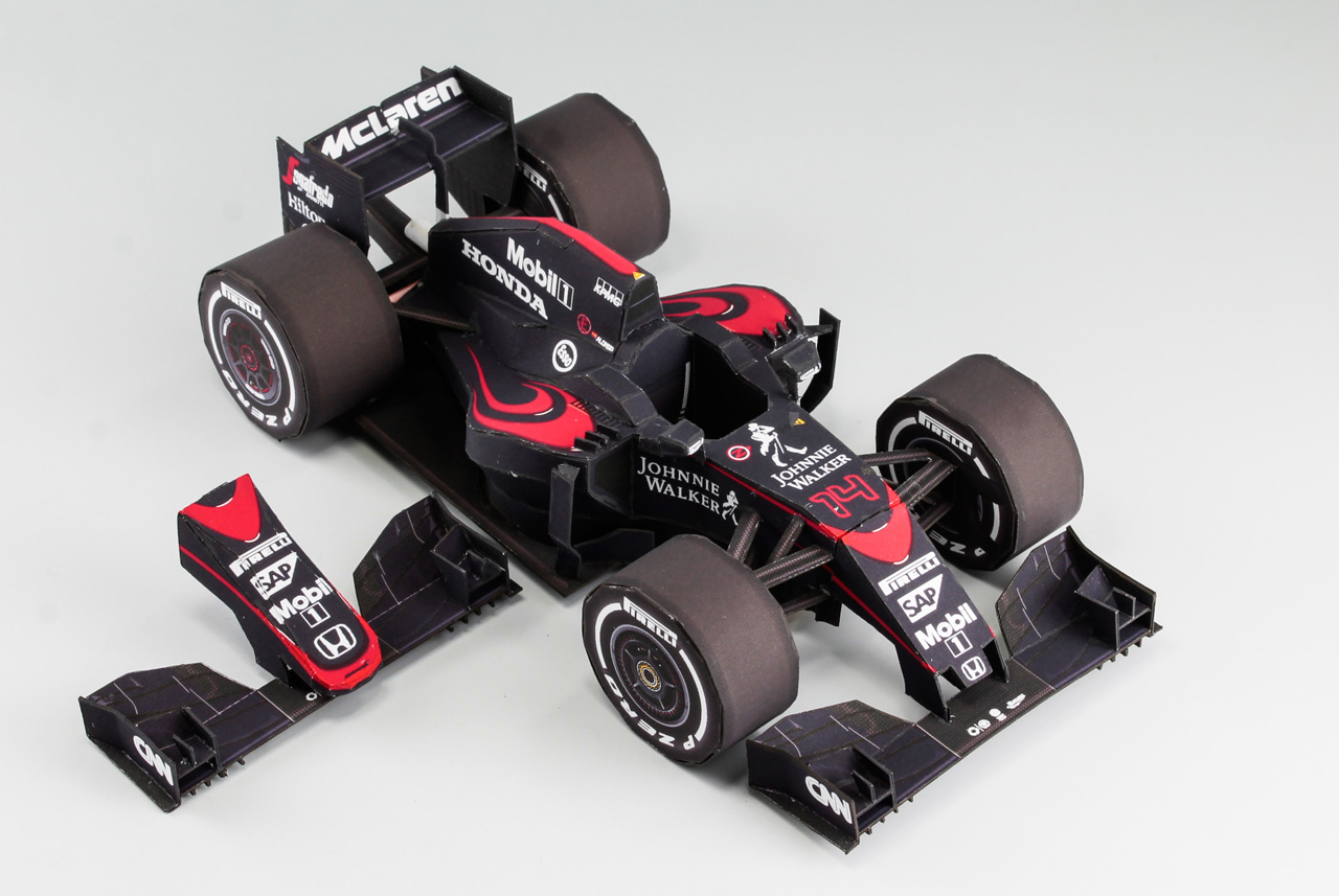 Mclaren Honda MP4-30 Paper Craft